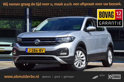Volkswagen T-Cross 1.0 TSI 96PK Life Business | Org NL | BOVAG Garantie | Trekhaak | Lage KM met NAP | Automatische Airco | Adaptive Cruise Control | Parkeersensoren V&A | Navigatie |