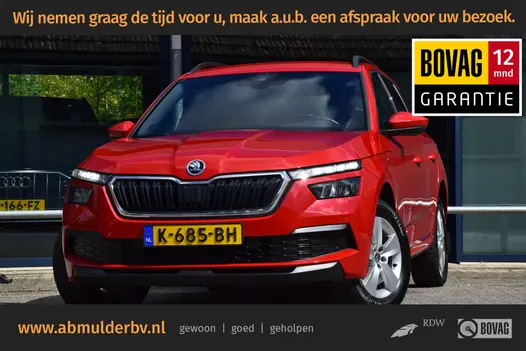Skoda Kamiq 1.0 TSI Sport Business DSG Automaat | Org. NL | BOVAG Garantie | Camera | Full LED | Cruise&Climate Control | Dodehoekdetectie | Apple Carplay/Android Auto |