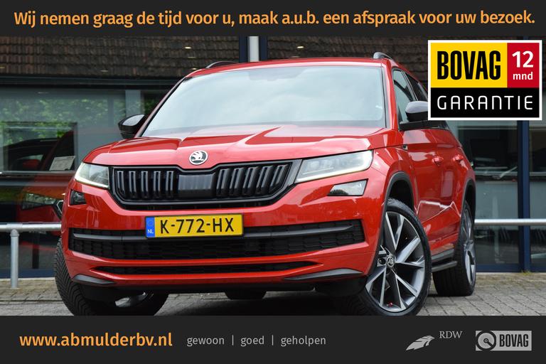 Skoda Kodiaq 1.5 TSI Sportline Business | NL-Auto | BOVAG Garantie | Trekhaak | 20'' Velgen | Full LED | Elektrische Kofferklep | Camera + PDC | Virtual Cockpit | Stoelverwarming | afbeelding 1