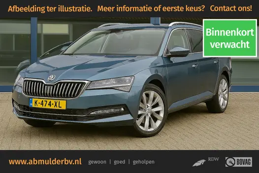 Skoda Superb Combi 1.4 TSI iV 220PK Business Edition Plus PHEV DSG Automaat | Org. NL | BOVAG Garantie | Adaptive Cruise Control | Virtual Dashboard | Verwarmde Voorruit | Apple Carplay/Android Auto |