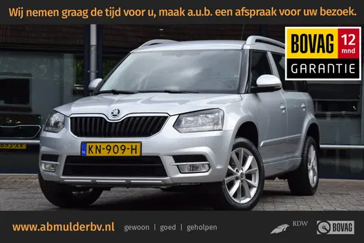 Skoda Yeti 1.2 TSI Greentech JOY DSG Automaat | Org. NL | BOVAG Garantie | Stoelverwarming | Cruise&Climate Control | Navigatie | Bluetooth | Multifunctioneel Stuur | PDC Achter |
