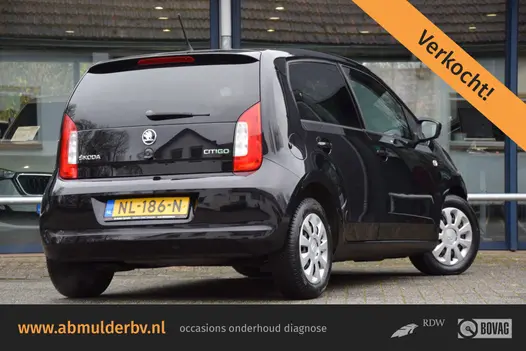 Skoda Citigo 1.0 Greentech Ambition | Org. NL | BOVAG Garantie | Cruise Control | All Season Banden | Bluetooth Telefoonverbinding | Airco | LED Dagrijverlichting | Dealer Onderhouden |