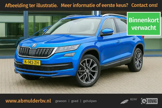 Skoda Kodiaq 1.5 TSI 150PK Sportline Business DSG Automaat | Org. NL | BOVAG Garantie | Unieke KM-stand met NAP Electrische Achterklep | Stoelverwarming | Virtual Dashboard | Apple Carplay/Android Auto |