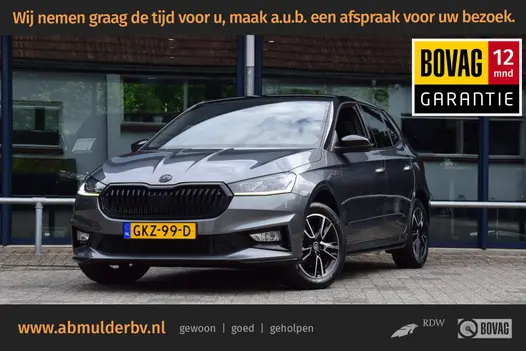 Skoda Fabia 1.0 TSI 116PK Monte Carlo DSG Automaat | Org. NL | Fabrieks Garantie | Stoelverwarming | Apple Carplay/Android Auto | Parkeersensoren voor en achter |