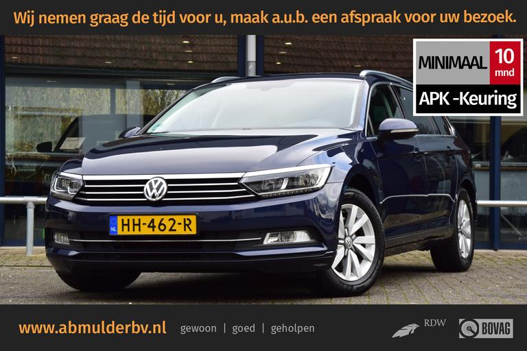 Volkswagen Passat Variant 1.6 TDI 120PK Business Edition | Org. NL | incl. Nieuwe distributieriem | Trekhaak | Full LED | Navigatie | PDC Voor&Achter | Bluetooth | Cruise & Climate Control | afbeelding 1