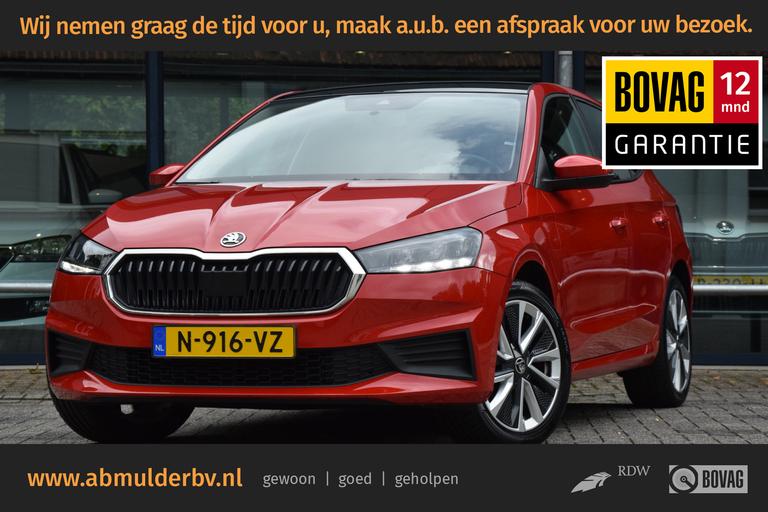 Skoda Fabia 1.0 TSI 95PK Ambition | Org. NL | BOVAG Garantie | Trekhaak | Panoramadak | Full LED | Parkeersensoren Achter | 17'' Velgen | Apple Carplay / Android Auto | afbeelding 1