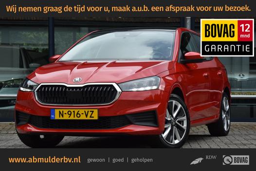 Skoda Fabia 1.0 TSI 95PK Ambition | Org. NL | BOVAG Garantie | Trekhaak | Panoramadak | Full LED | Parkeersensoren Achter | 17'' Velgen | Apple Carplay / Android Auto |