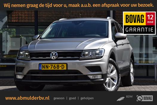 Volkswagen Tiguan 2.0 TSI 180PK 4Motion Highline | NL Auto | BOVAG Garantie | 1e Eigenaar | Dealer onderhouden | Trekhaak 2500kg | Adaptive Cruise Control | Lederen bekleding | Parkeer assistent | BTW Auto |