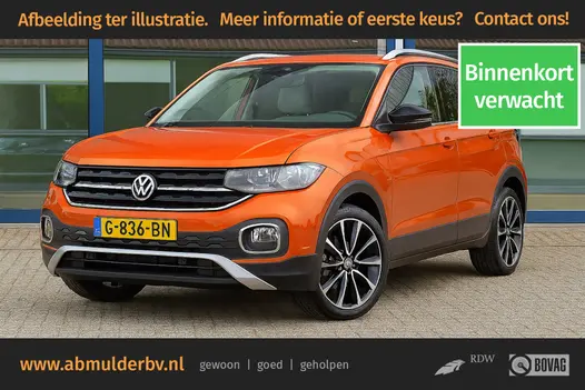 Volkswagen T-Cross 1.0 TSI 116PK Style DSG Automaat | Org. NL | BOVAG Garantie | Adaptive Cruise Control | Virtual Dashboard | PDC V+A | Full map Navigatie |