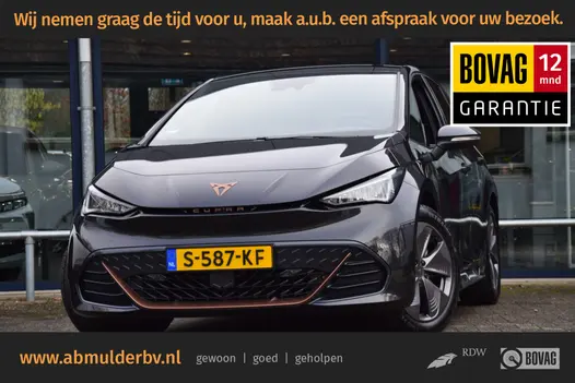 CUPRA Born Business 62 kWh | Org. NL | BOVAG Garantie | Cruise control adaptief met stop&go en stuurhulp | Rondzicht camera | Apple Carplay/Android Auto | Stuurwielverwarming |