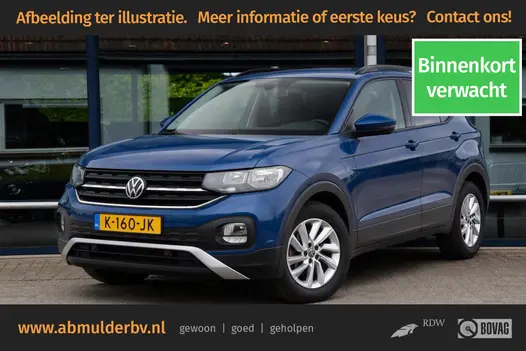 Volkswagen T-Cross 1.0 TSI 96PK Life Business | Org. NL | BOVAG Garantie | Airconditioning, automatisch | Automatische afstandsregeling | Parkeersensoren voor & achter |