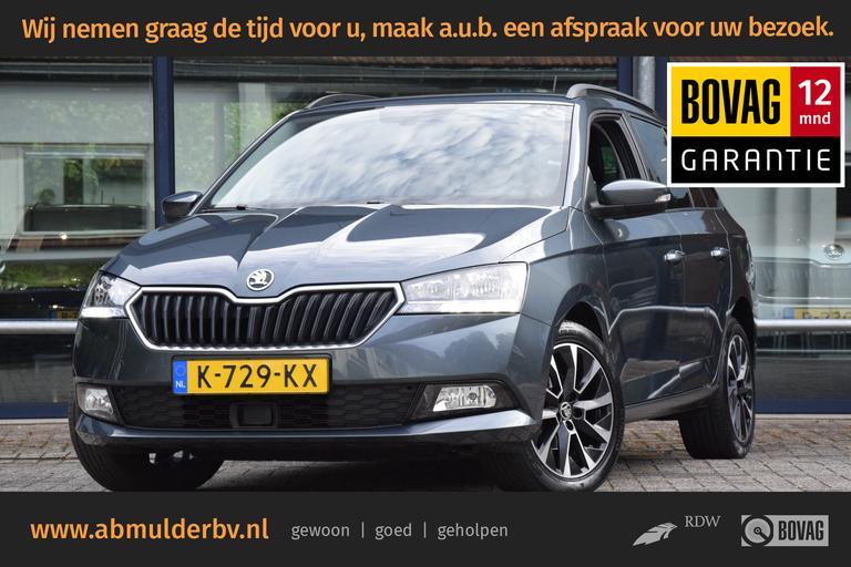 Skoda Fabia Combi 1.0 TSI Business Edition | Org. NL | BOVAG Garantie | Apple Carplay / Android Auto | 16'' Velgen | Cruise & Climate Control | DAB | Keyless Entry&Start | afbeelding 1