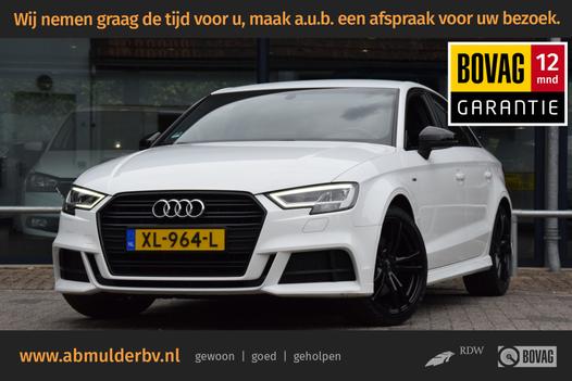 Audi A3 Limousine 35 TFSI CoD Sport S Line Edition S-Tronic Automaat | NL-Auto | BOVAG Garantie | Navigatie | Full LED | Apple Carplay | 18'' Velgen | Sportstoelen | Volledig Lederen Bekleding |