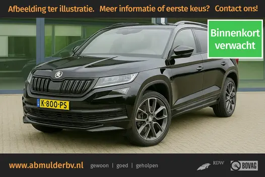 Skoda Kodiaq 1.5 TSI 150PK Sportline Business DSG Automaat | Org. NL | BOVAG Garantie | Trekhaak | Adaptive cruise control | PDC V&A + Camera | Apple Carplay/Android Auto | Stoelverwarming | File assistent |