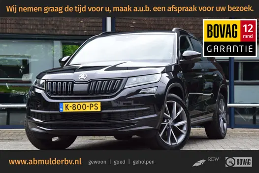 Skoda Kodiaq 1.5 TSI 150PK Sportline Business DSG Automaat | BOVAG Garantie | Org. NL | Trekhaak | Adaptive cruise control | PDC V&A + Camera | Apple Carplay/Android Auto | Stoelverwarming | File assistent |