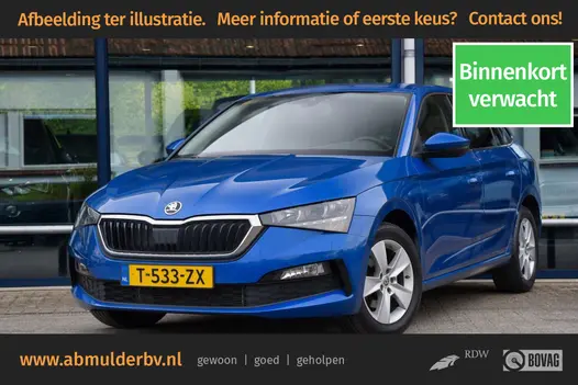 Skoda Scala 1.0 TSI 111PK Sport Business | Org. NL | BOVAG Garantie | Virtual Dashboard | Apple Carplay/Android Auto | Parkeersensoren voor en achter |