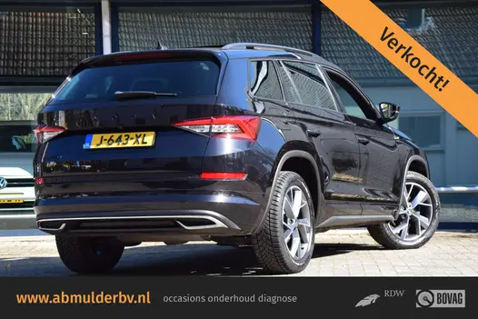 Skoda Kodiaq 1.5 TSI 150PK DSG Automaat Sportline Business | Org. NL | BOVAG Garantie | Trekhaak | Adaptive cruise control | Panoramdak | Achteruitrijcamera | Apple Carplay/Android Auto |