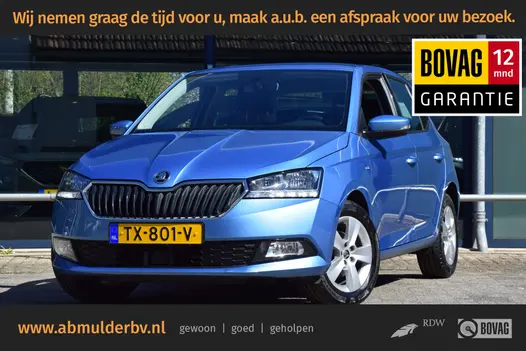 Skoda Fabia 1.0 Clever | Org. NL | BOVAG Garantie | Navigatie | Cruise&Climate Control | Parkeersensoren Achter | Apple Carplay/Android Auto | LED Dagrijverlichting |