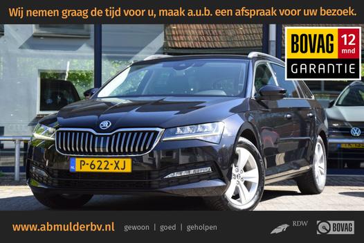 Skoda Superb Combi 1.5 TSI 150PK ACT Business Edition DSG Automaat | NL-Auto | BOVAG Garantie | Trekhaak | Virtual dashboard | Apple Carplay/Android Auto | Elektrische bestuurdersstoel met geheugen | Verwarmde voorruit / Voorstoelen |