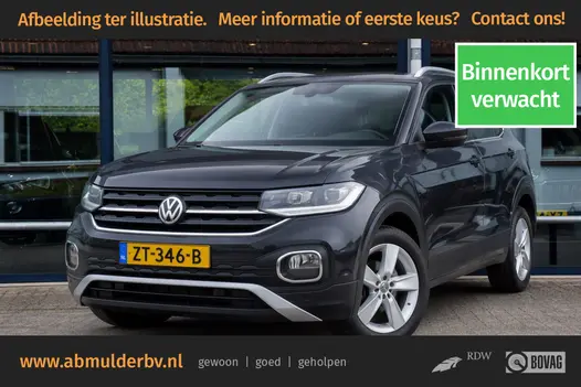 Volkswagen T-Cross 1.0 TSI 116PK Style | Org. NL | BOVAG Garantie | Full LED | Climate Control | Adaptive Cruise Control | PDC Voor&Achter | Navigatie | 17'' Velgen |